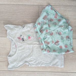 Disney Minnie Mouse short set